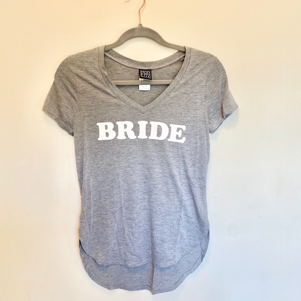 Bride V-Neck Graphic Tee